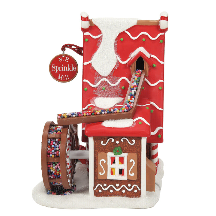 Department 56 North Pole Series: Sprinkle Mill sparkle-castle