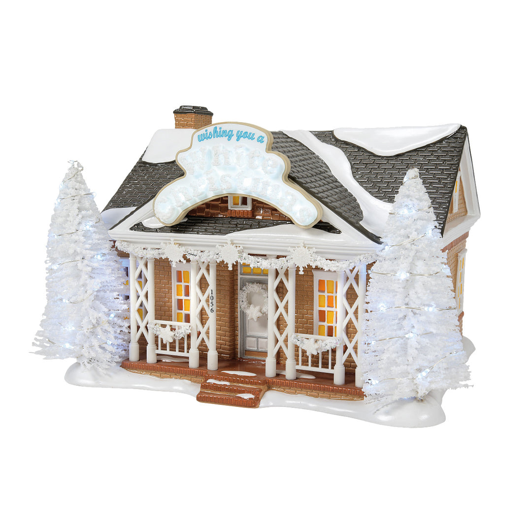 Department 56 Original Snow Village: 1056 Christmas Lane sparkle-castle