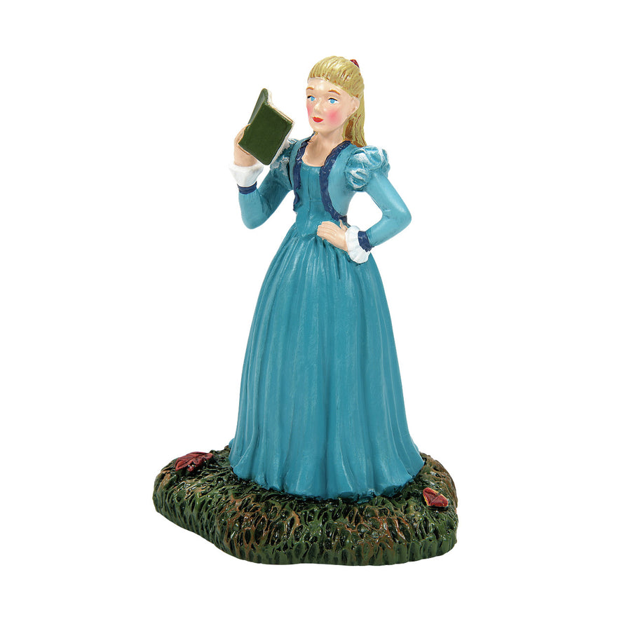 Department 56 Snow Village Halloween Accessory: Sleepy Hollow Katrina Van Tassel sparkle-castle