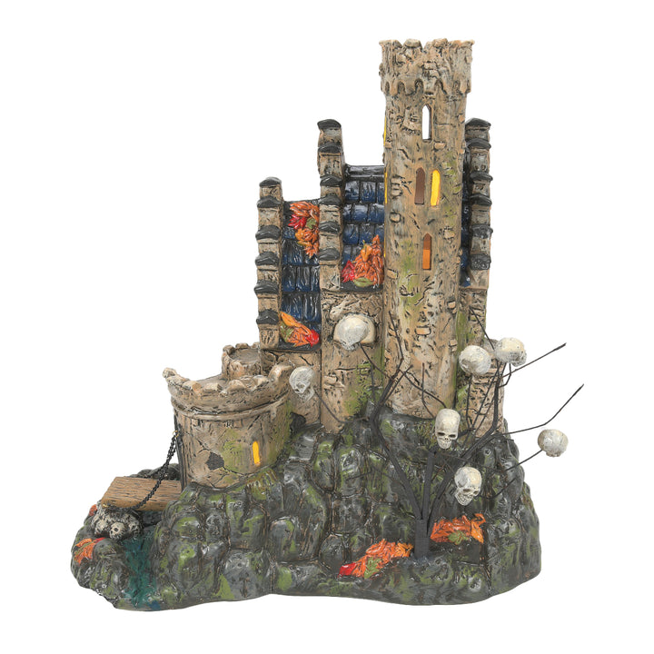 Department 56 Snow Village Halloween: Castle Calvaria sparkle-castle