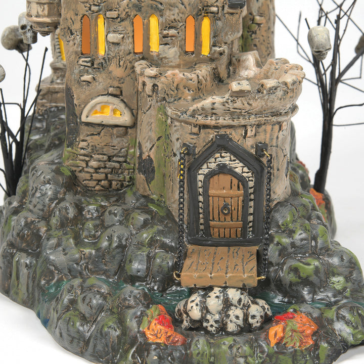 Department 56 Snow Village Halloween: Castle Calvaria sparkle-castle