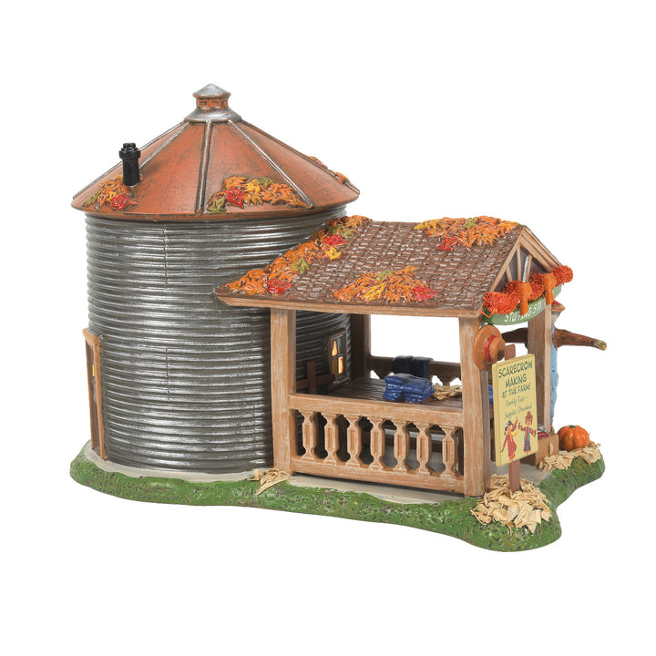Department 56 Snow Village Harvest: Make & Take Scarecrow Shack sparkle-castle