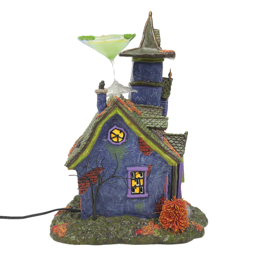 Department 56 Snow Village Halloween: Monstertini's Nightclub sparkle-castle