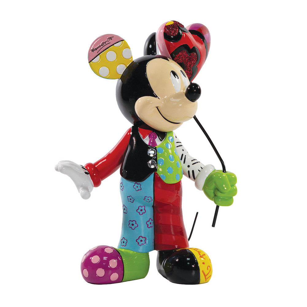 Disney Britto: Limited Edition Mickey Mouse Figurine sparkle-castle