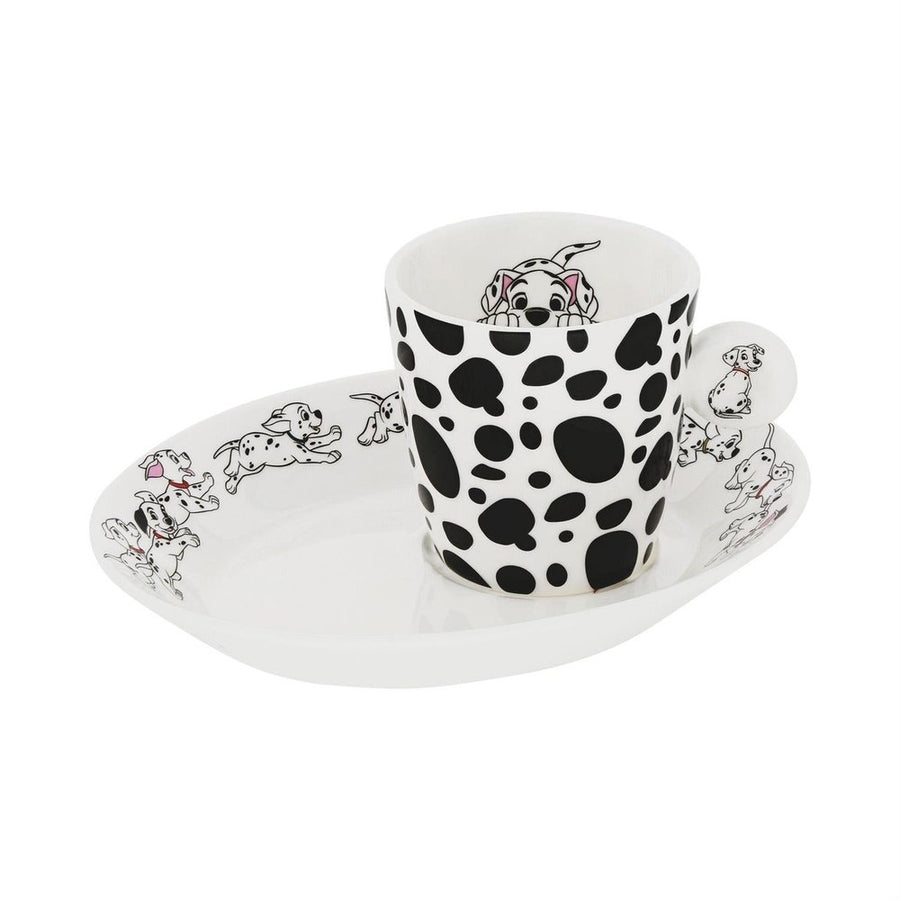 Disney English Ladies: 101 Dalmatians Decorative Cup & Saucer sparkle-castle