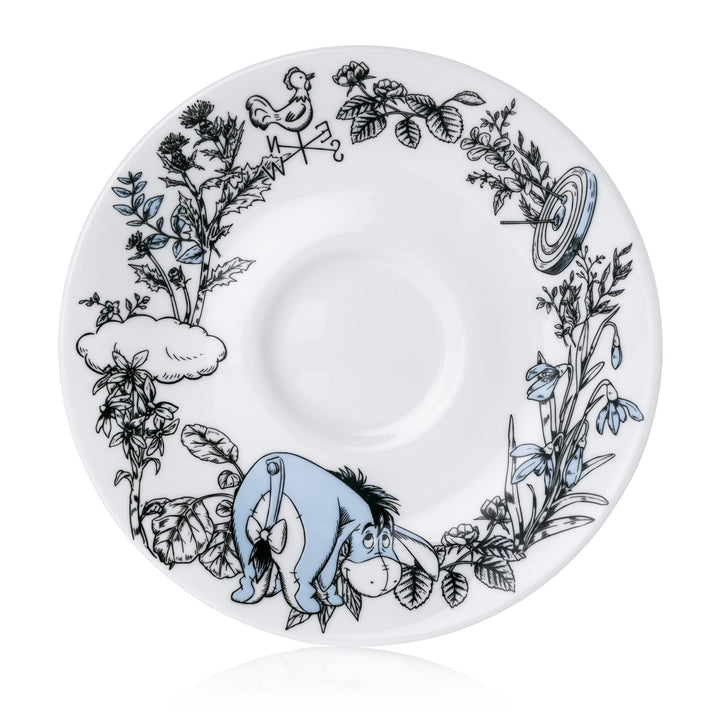 Disney English Ladies: Eeyor Decorative Cup & Saucer sparkle-castle