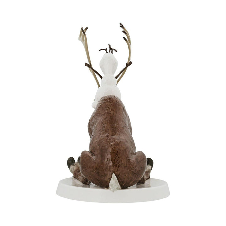 Disney English Ladies: Olaf And Sven From Frozen Figurine sparkle-castle