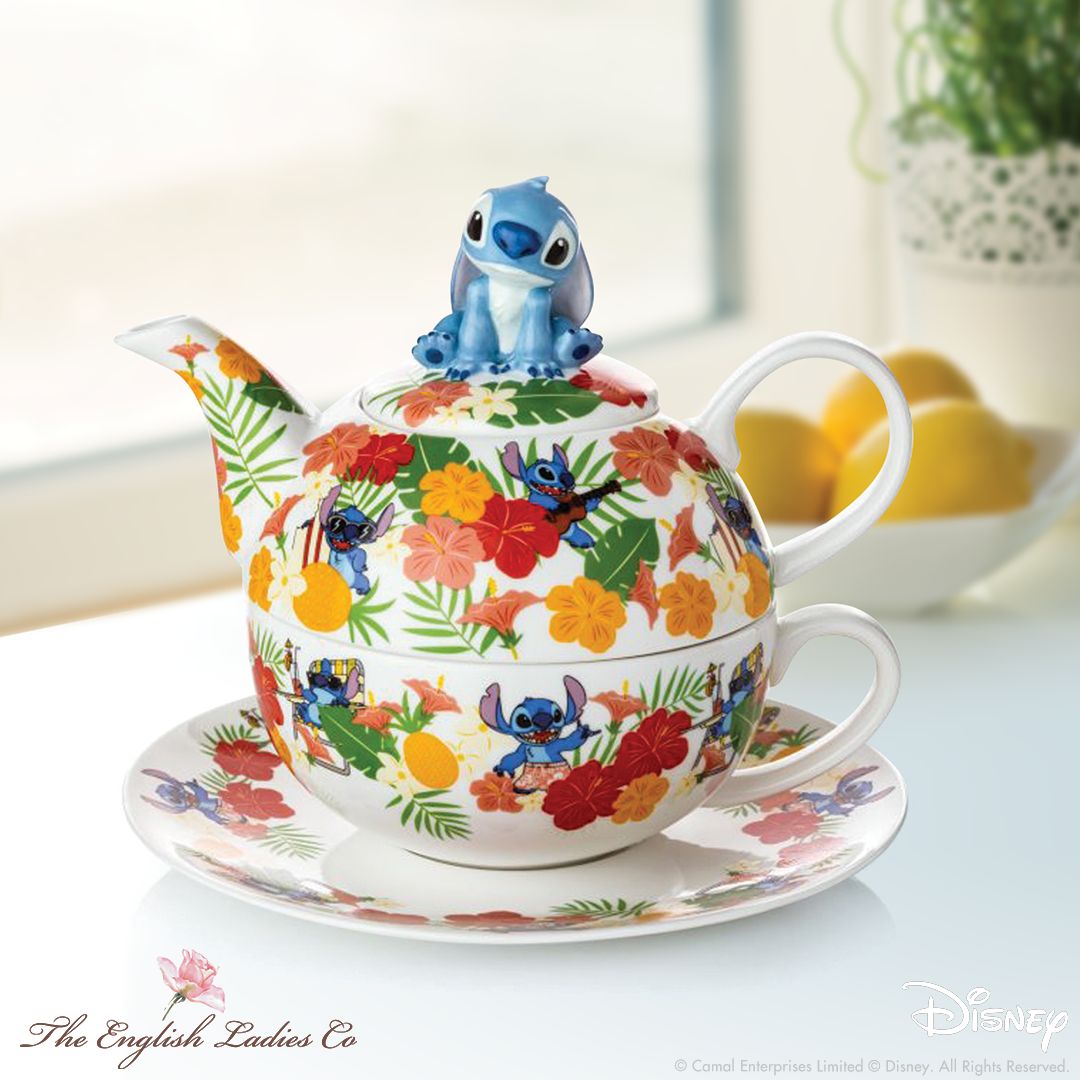 Disney English Ladies: Stitch Tea for One sparkle-castle