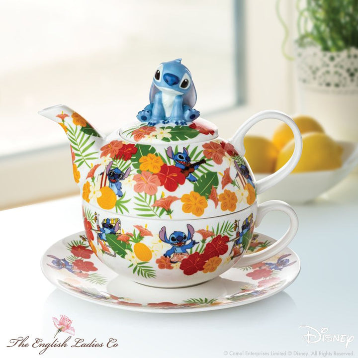 Disney English Ladies: Stitch Tea for One sparkle-castle
