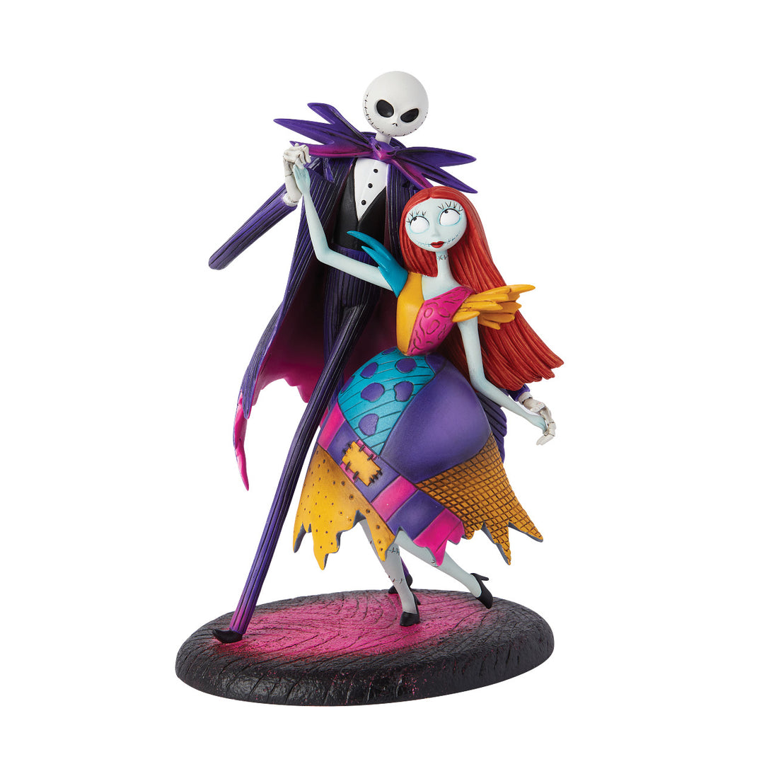 Disney Showcase: Jack and Sally Dancing Figurine sparkle-castle