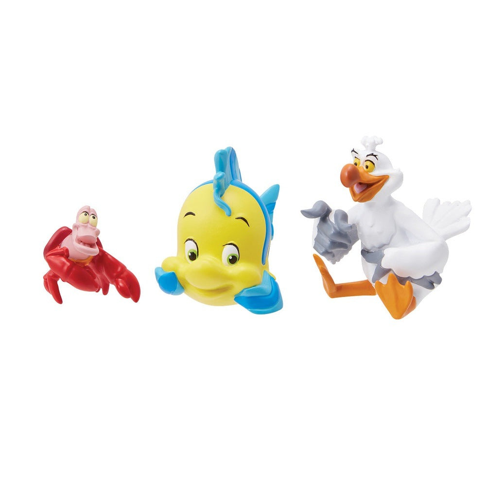 Disney Showcase: The Little Mermaid Pals Mini Figurines, Set of 3 – Sparkle  Castle