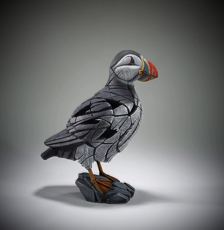Edge Sculpture: Puffin sparkle-castle