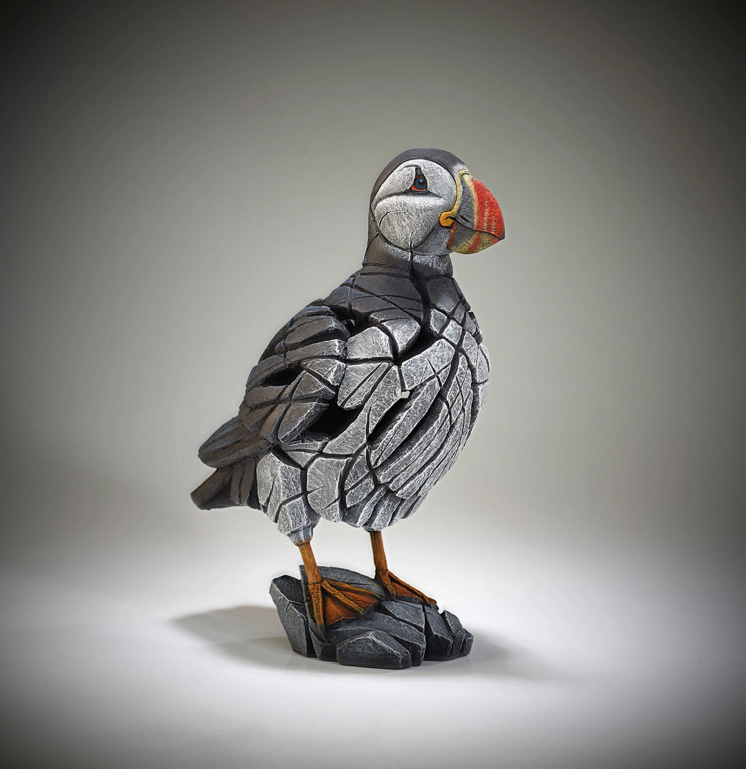 Edge Sculpture: Puffin sparkle-castle