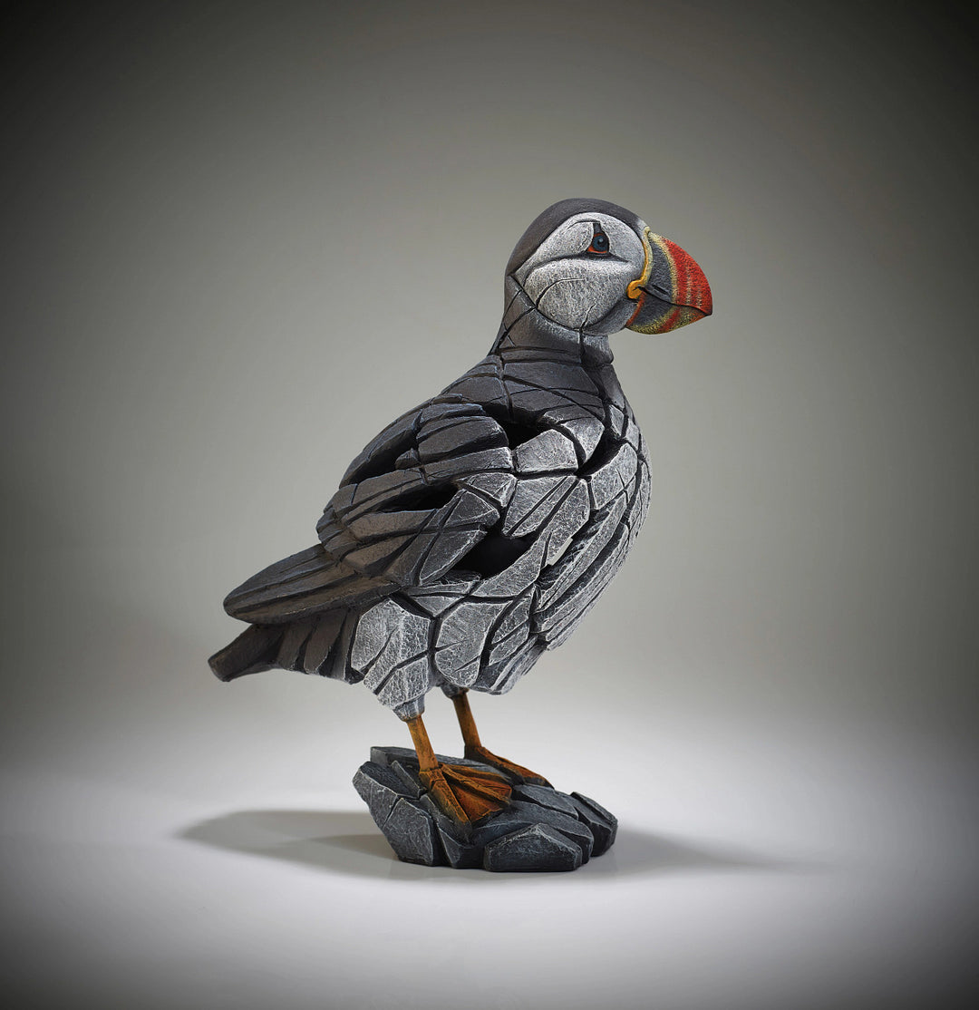 Edge Sculpture: Puffin sparkle-castle