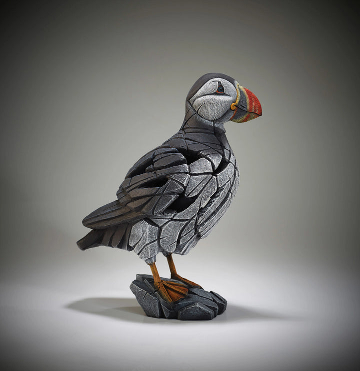 Edge Sculpture: Puffin sparkle-castle