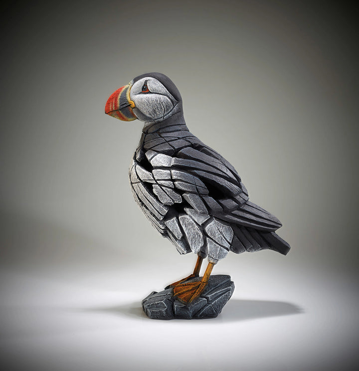 Edge Sculpture: Puffin sparkle-castle