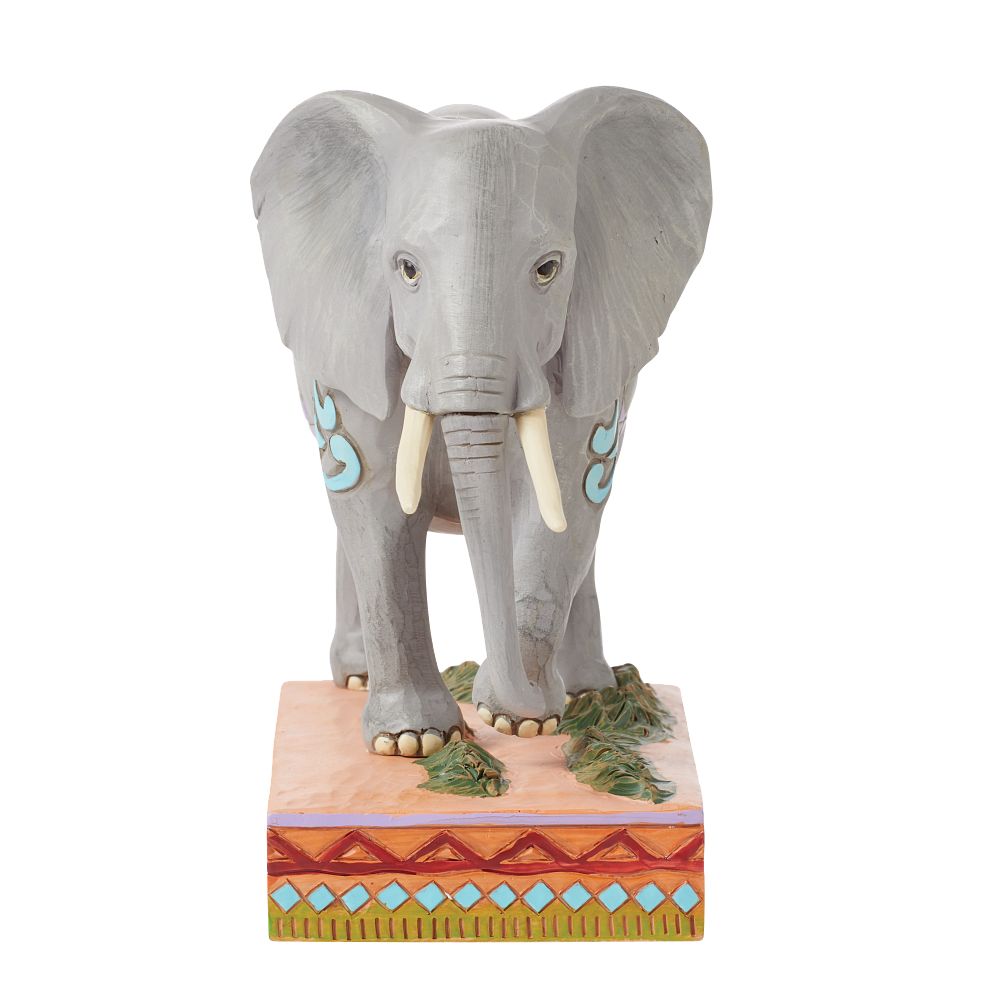 Jim Shore Animal Planet: African Elephant Figurine sparkle-castle
