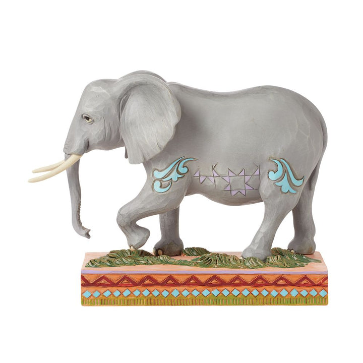 Jim Shore Animal Planet: African Elephant Figurine sparkle-castle