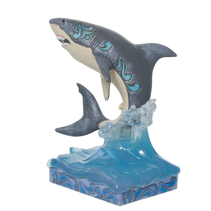 Jim Shore Animal Planet: Great White Shark Figurine sparkle-castle