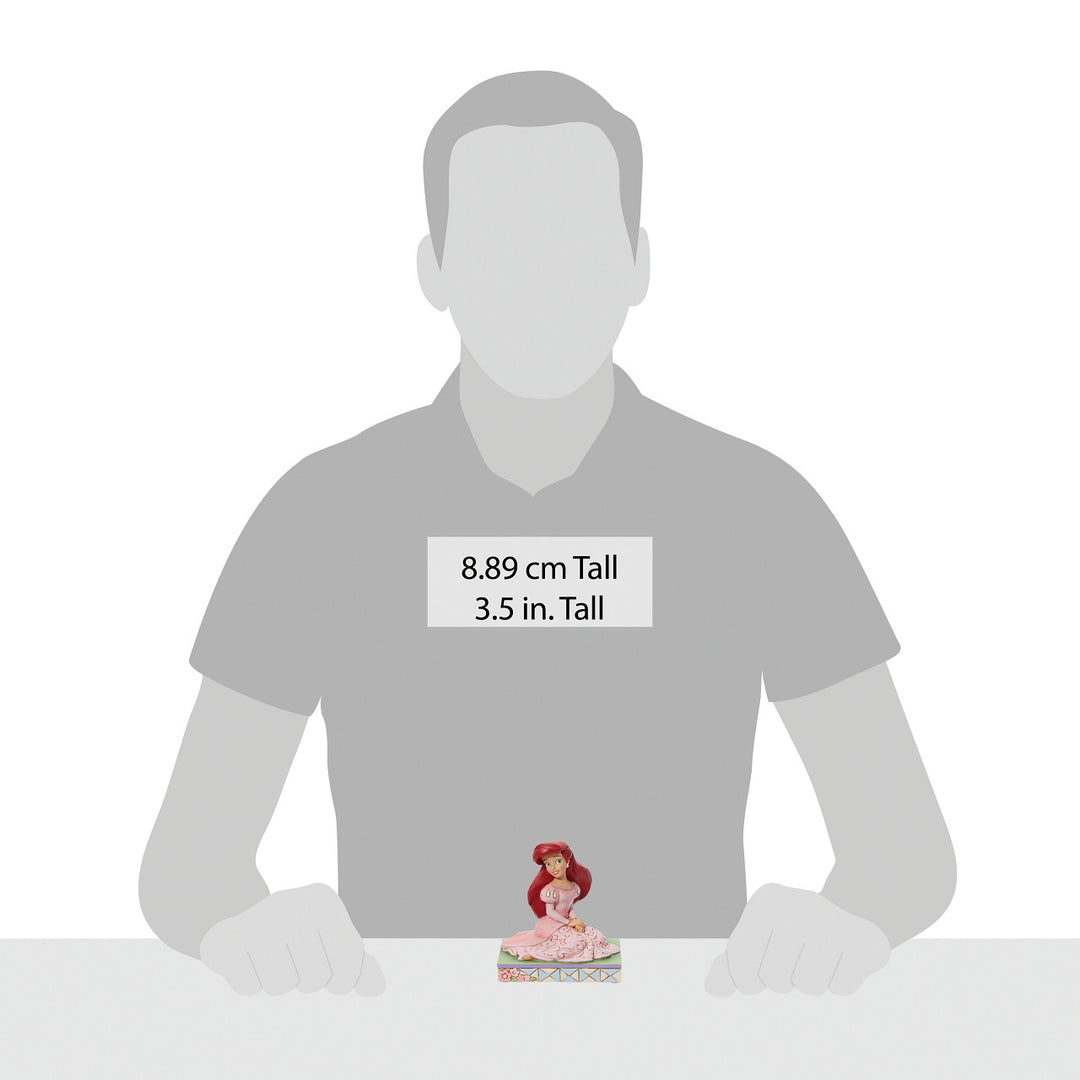 Jim Shore Disney Traditions: Ariel Personality Pose Figurine sparkle-castle