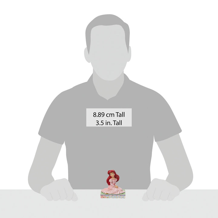 Jim Shore Disney Traditions: Ariel Personality Pose Figurine sparkle-castle