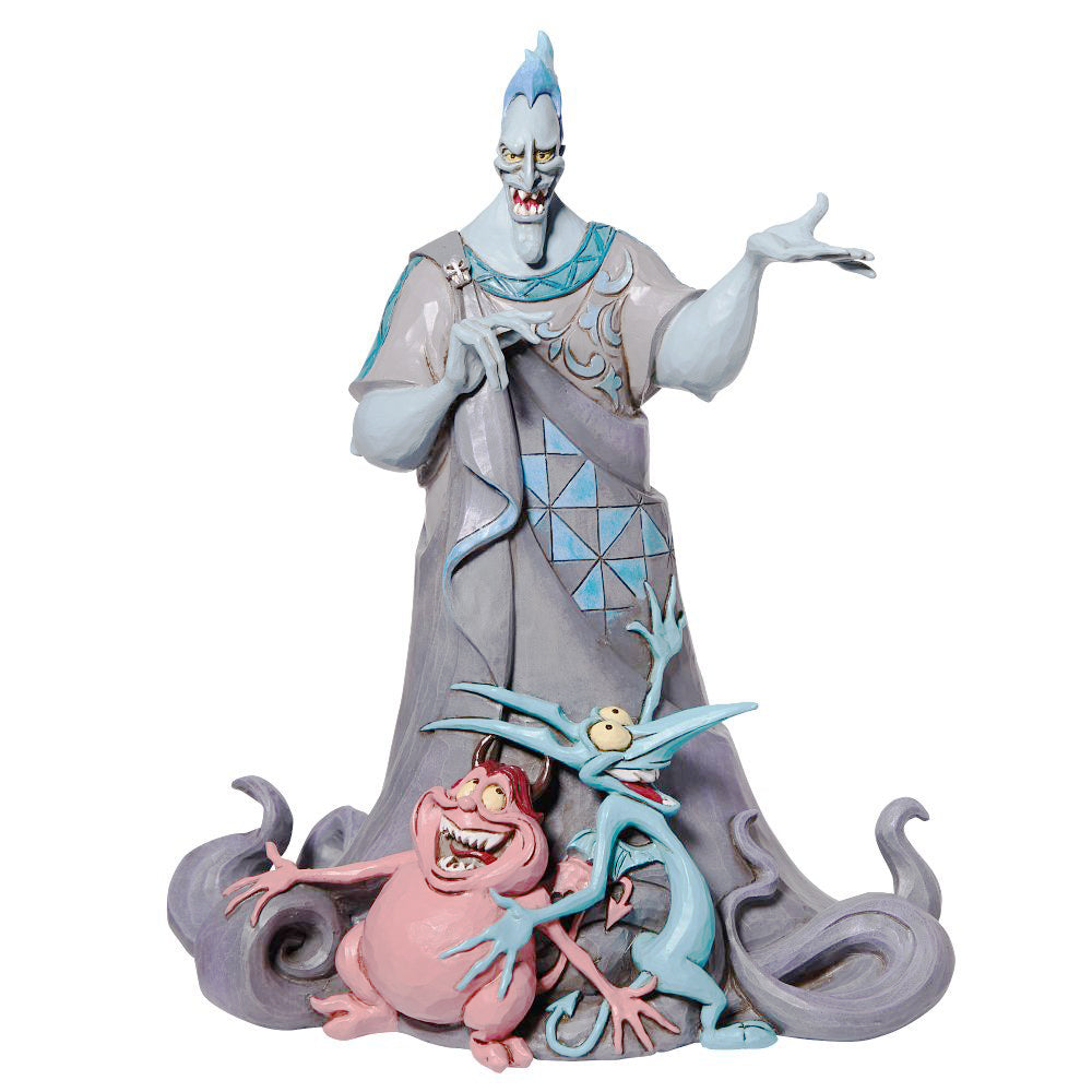 Jim Shore Disney Traditions: Hades with Pain & Panic Figurine sparkle-castle