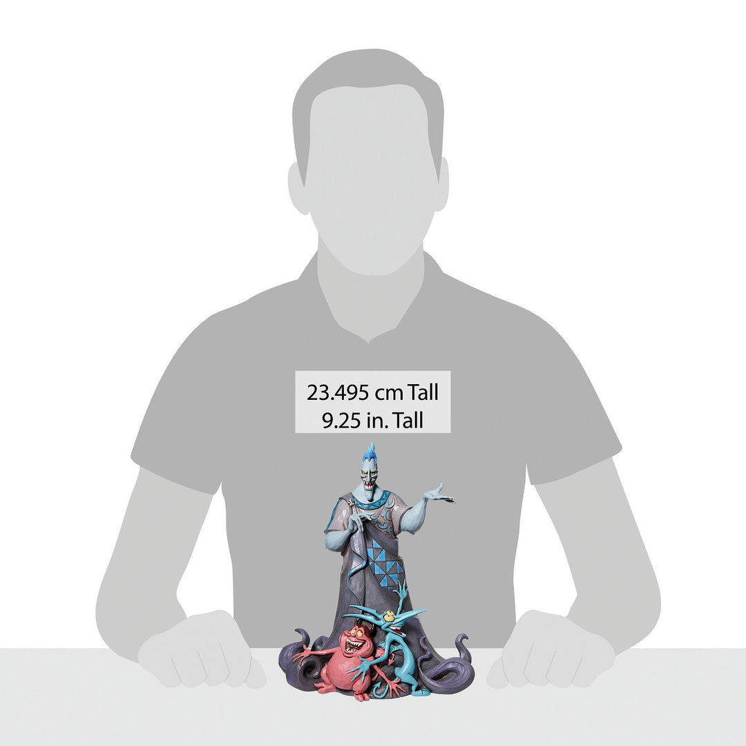 Jim Shore Disney Traditions: Hades with Pain & Panic Figurine sparkle-castle