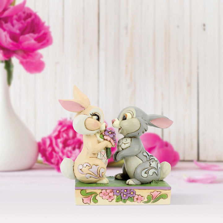 Jim Shore Disney Traditions: Thumper and Blossom Figurine sparkle-castle