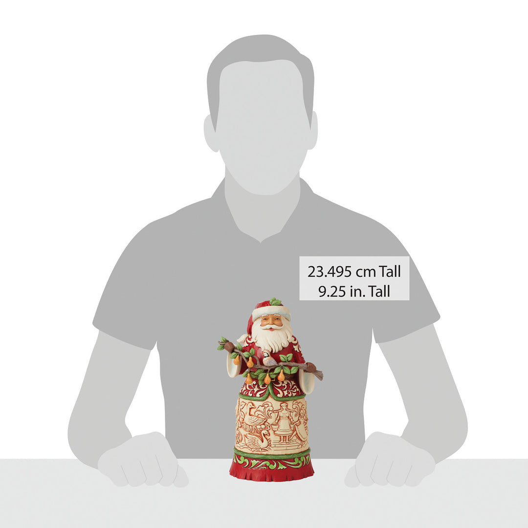 Jim Shore Heartwood Creek: 3rd Annual Worldwide Event Santa Figurine sparkle-castle