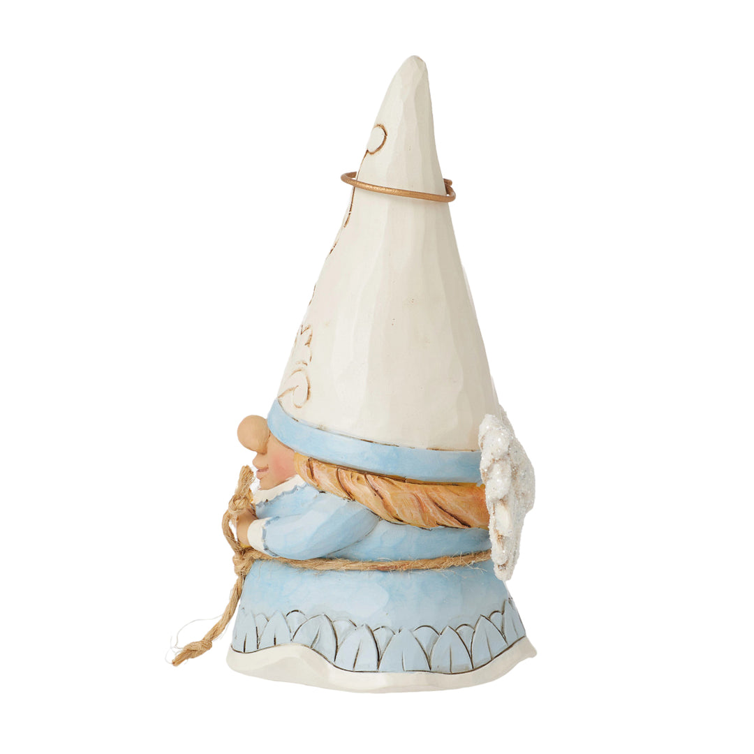 Jim Shore Heartwood Creek: Angel Gnome Figurine sparkle-castle