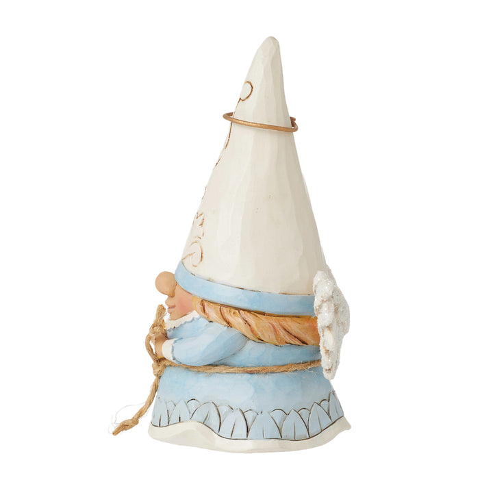 Jim Shore Heartwood Creek: Angel Gnome Figurine sparkle-castle