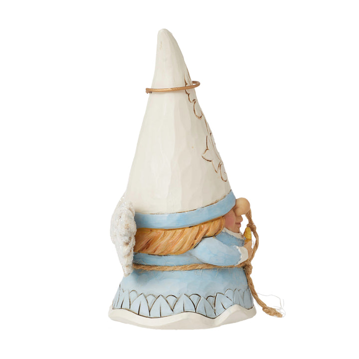 Jim Shore Heartwood Creek: Angel Gnome Figurine sparkle-castle