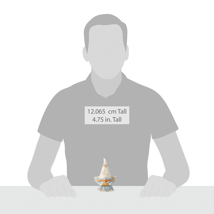 Jim Shore Heartwood Creek: Angel Gnome Figurine sparkle-castle