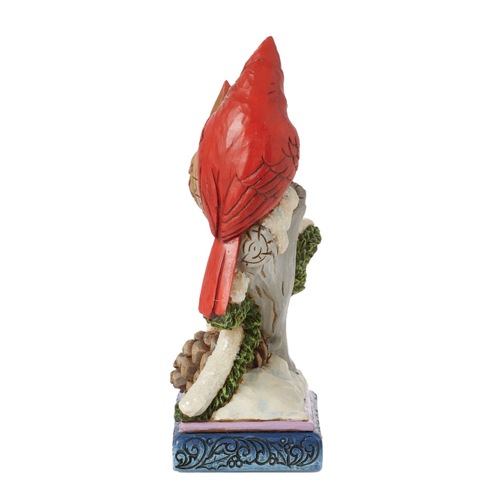 Jim Shore Heartwood Creek: Cardinals on Snowy Branch Figurine sparkle-castle