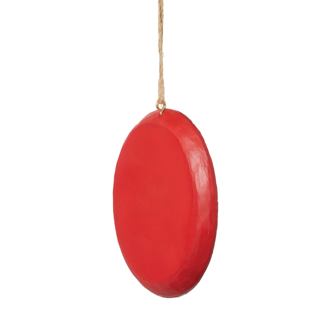 Jim Shore Heartwood Creek: Dated 2023 Jolly Santa Hanging Ornament sparkle-castle