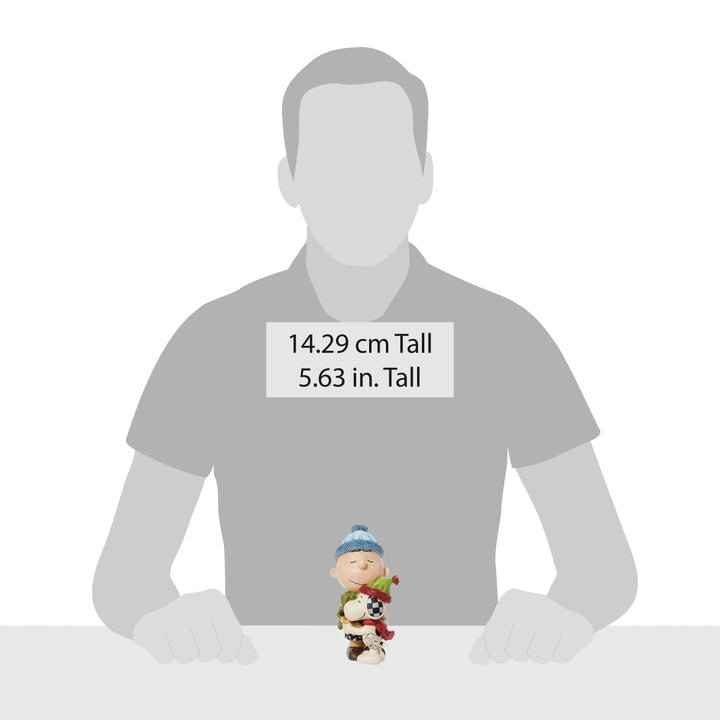 Jim Shore Peanuts: Snoopy & Charlie Brown Hugging Figurine sparkle-castle