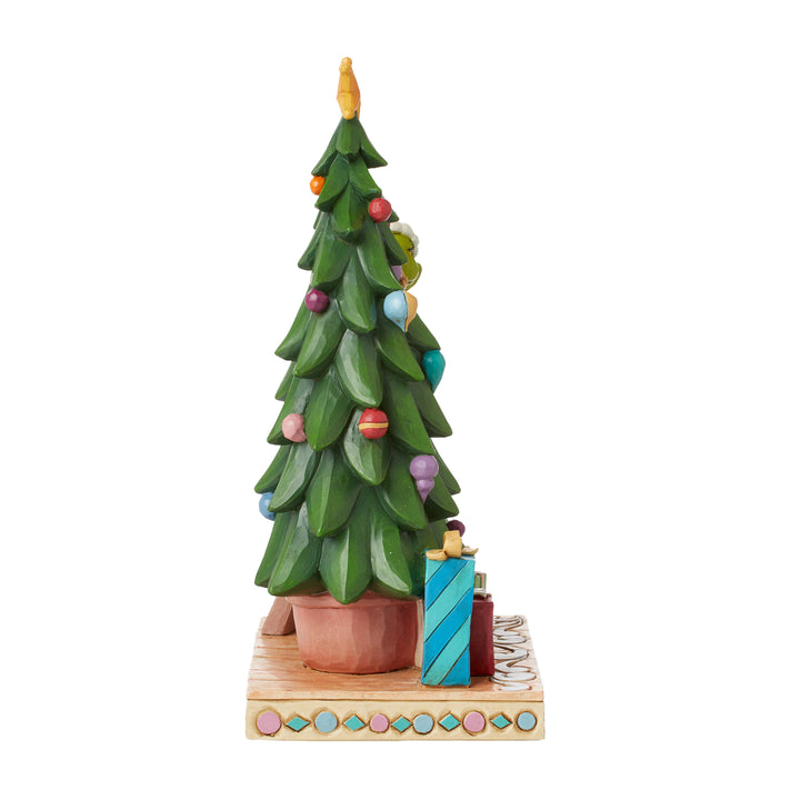 Jim Shore The Grinch: Grinch & Cindy Lou Decorating The Tree Figurine sparkle-castle