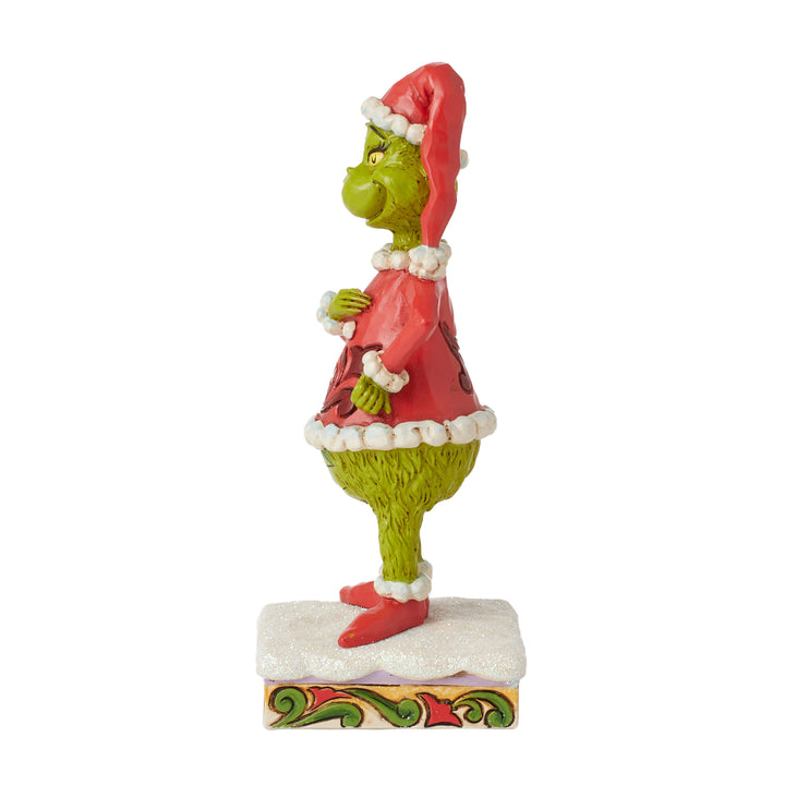 Jim Shore The Grinch: Happy Grinch Figurine sparkle-castle