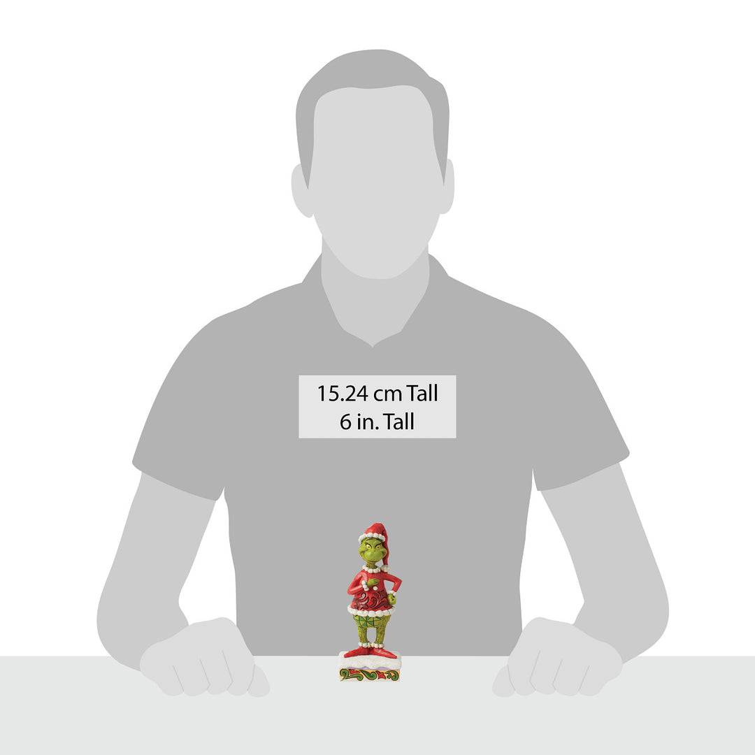 Jim Shore The Grinch: Happy Grinch Figurine sparkle-castle