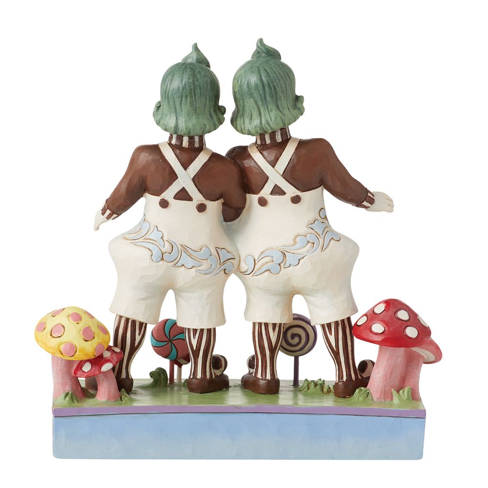 Jim Shore Willy Wonka: Oompa Loompa's Side By Side Figurine sparkle-castle