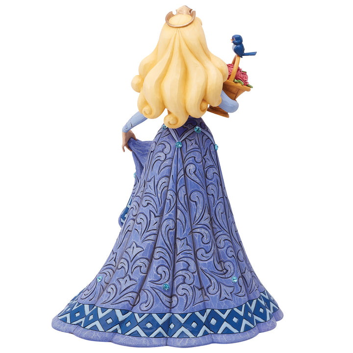 Jim Shore Disney Traditions: Aurora Deluxe 6th In Series Figurine sparkle-castle