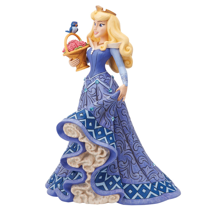 Jim Shore Disney Traditions: Aurora Deluxe 6th In Series Figurine sparkle-castle