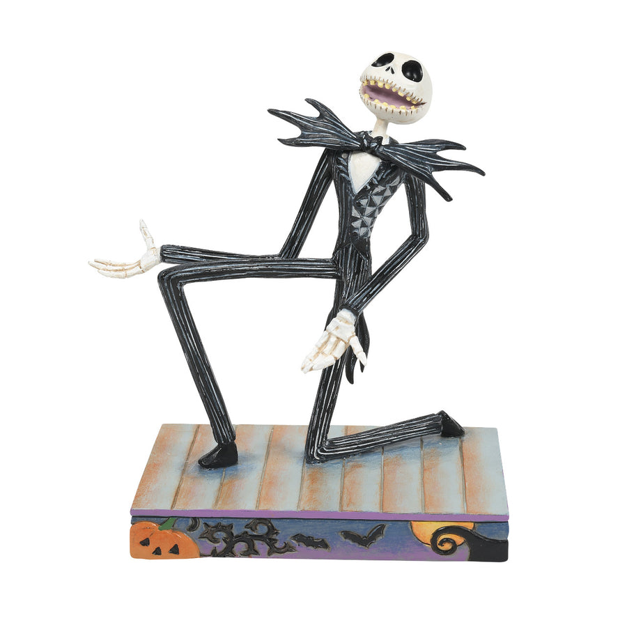 Jim Shore Disney Traditions: Jack Personality Pose Figurine sparkle-castle