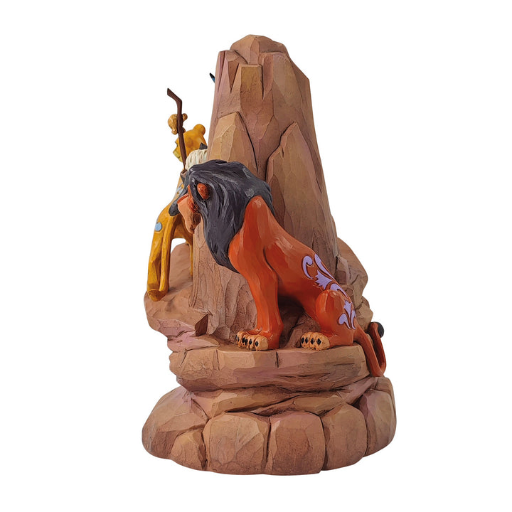 Jim Shore Disney Traditions: Lion King Carved In Stone Figurine sparkle-castle