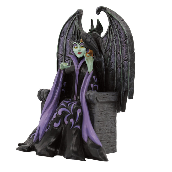 Jim Shore Disney Traditions: Maleficent from Sleeping Beauty Figurine sparkle-castle