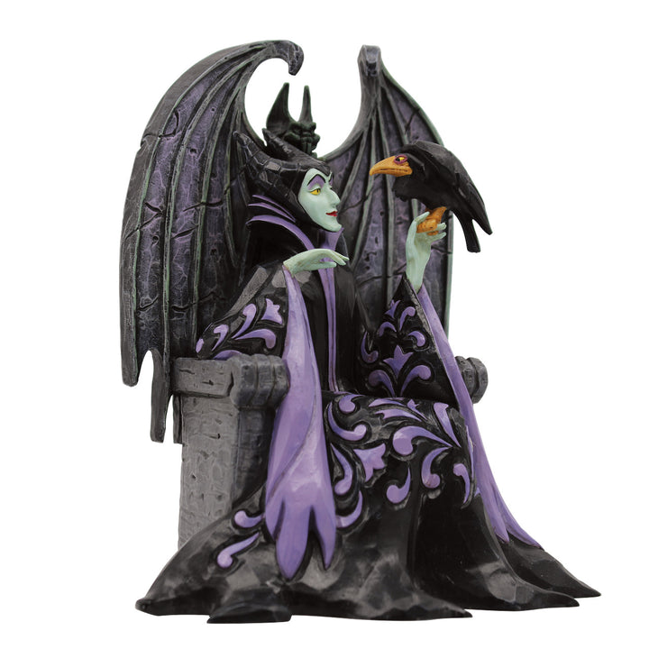 Jim Shore Disney Traditions: Maleficent from Sleeping Beauty Figurine sparkle-castle