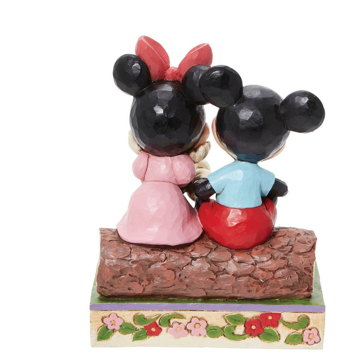 Jim Shore Disney Traditions: Mickey & Minnie By Campfire Figurine sparkle-castle
