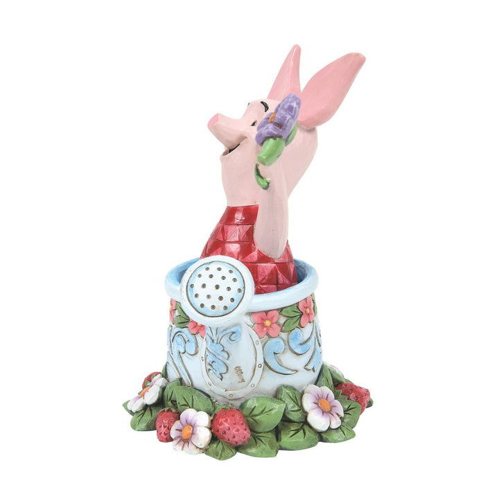 Jim Shore Disney Traditions: Piglet In Watering Can Figurine sparkle-castle