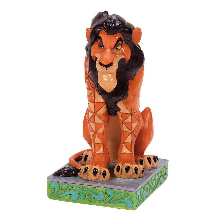 Jim Shore Disney Traditions: Scar Figurine sparkle-castle