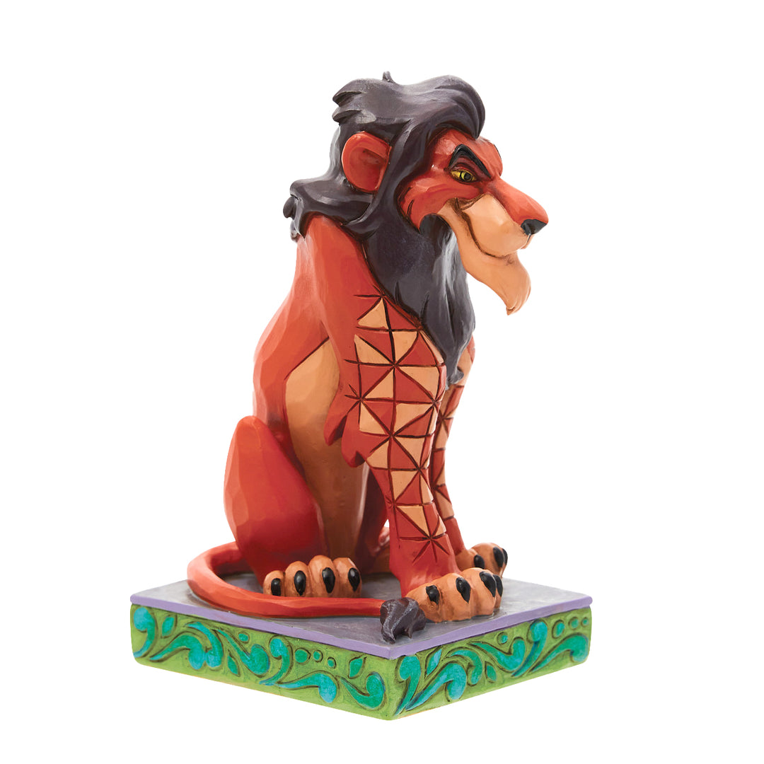 Jim Shore Disney Traditions: Scar Figurine sparkle-castle
